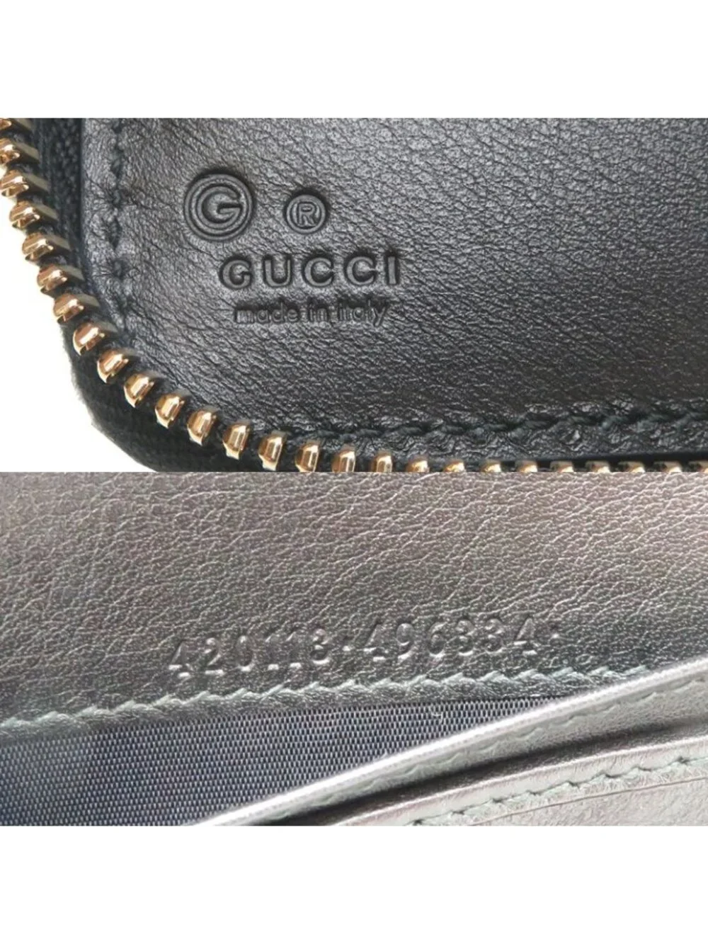 ★SOLD★ Gucci Bifold Wallet Black - Picture 8 of 10